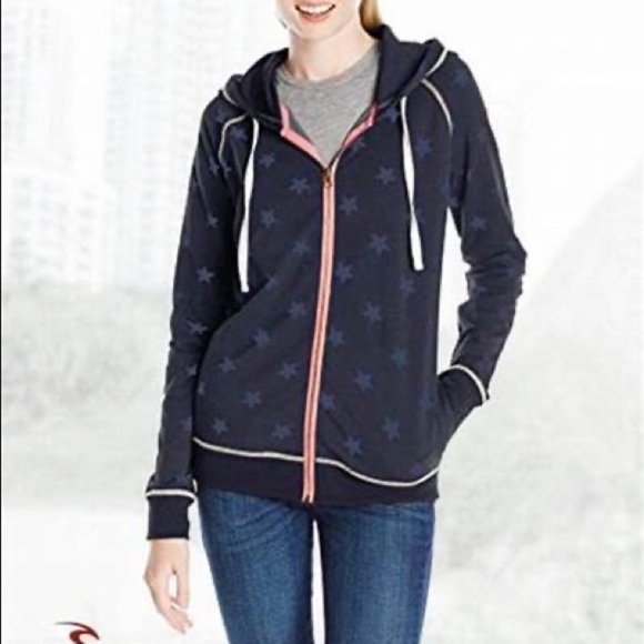 🇺🇸 NWT Rip Curl Starry Eyed Zip Up Hooded Sweatshirt L - Picture 6 of 6